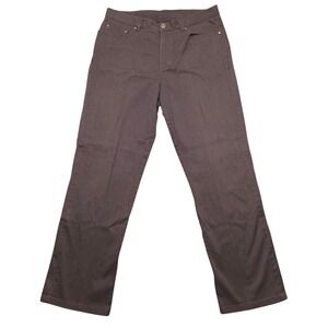 Jones New York Signature Straight Leg Casual Pants Dark Gray Womens‎ 12P